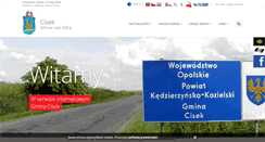 Desktop Screenshot of cisek.pl