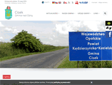 Tablet Screenshot of cisek.pl