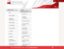 Tablet Screenshot of bip.cisek.pl